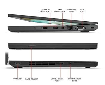 Lenovo ThinkPad L470 14” i7-7600U 2.8GHz 16GB RAM 250GB SSD Windows 11 Pro