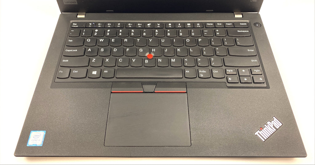 Lenovo ThinkPad L480 Processors: Core i5 8th Gen 1.60GHz 8250U 8GB 250GB SSD Windows 11 Pro Touchscreen