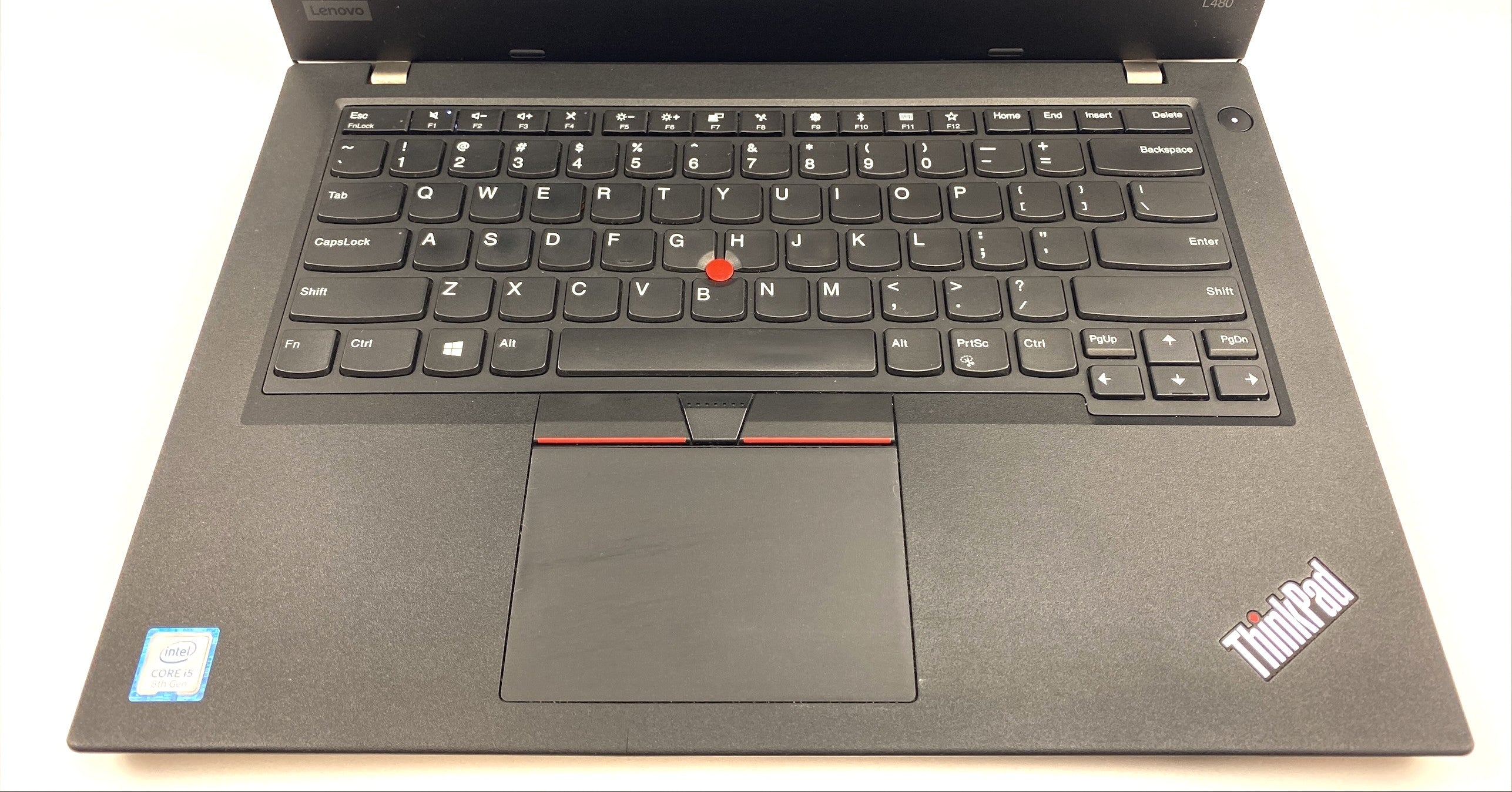 Lenovo ThinkPad L480 Processors: Core i5 8th Gen 1.60GHz 8250U 8GB 250GB SSD Windows 11 Pro Touchscreen