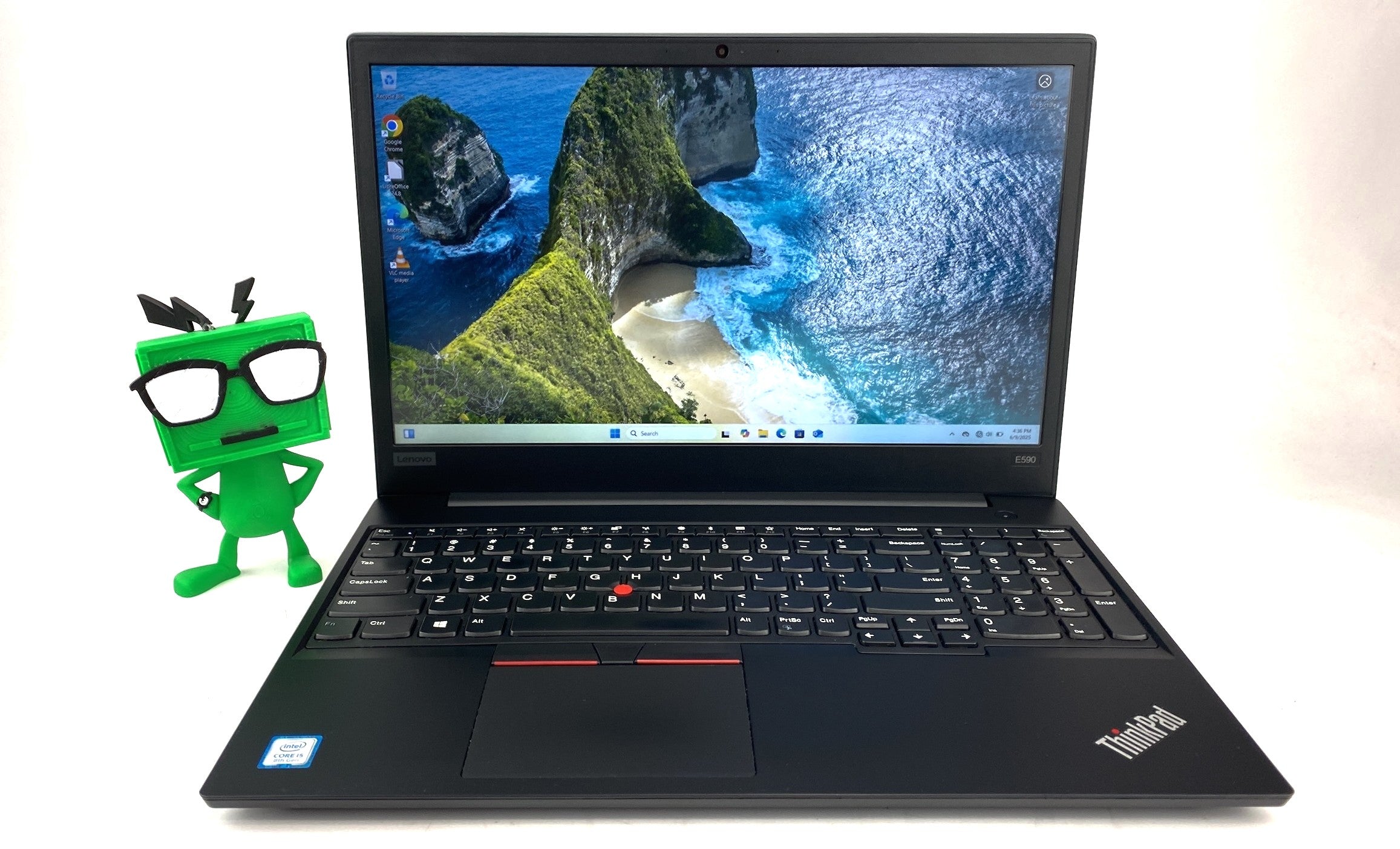 Lenovo ThinkPad E590 Processors: Core i5 8th Gen 1.60Hz 8265U 16GB 250GB SSD Win 11 Pro