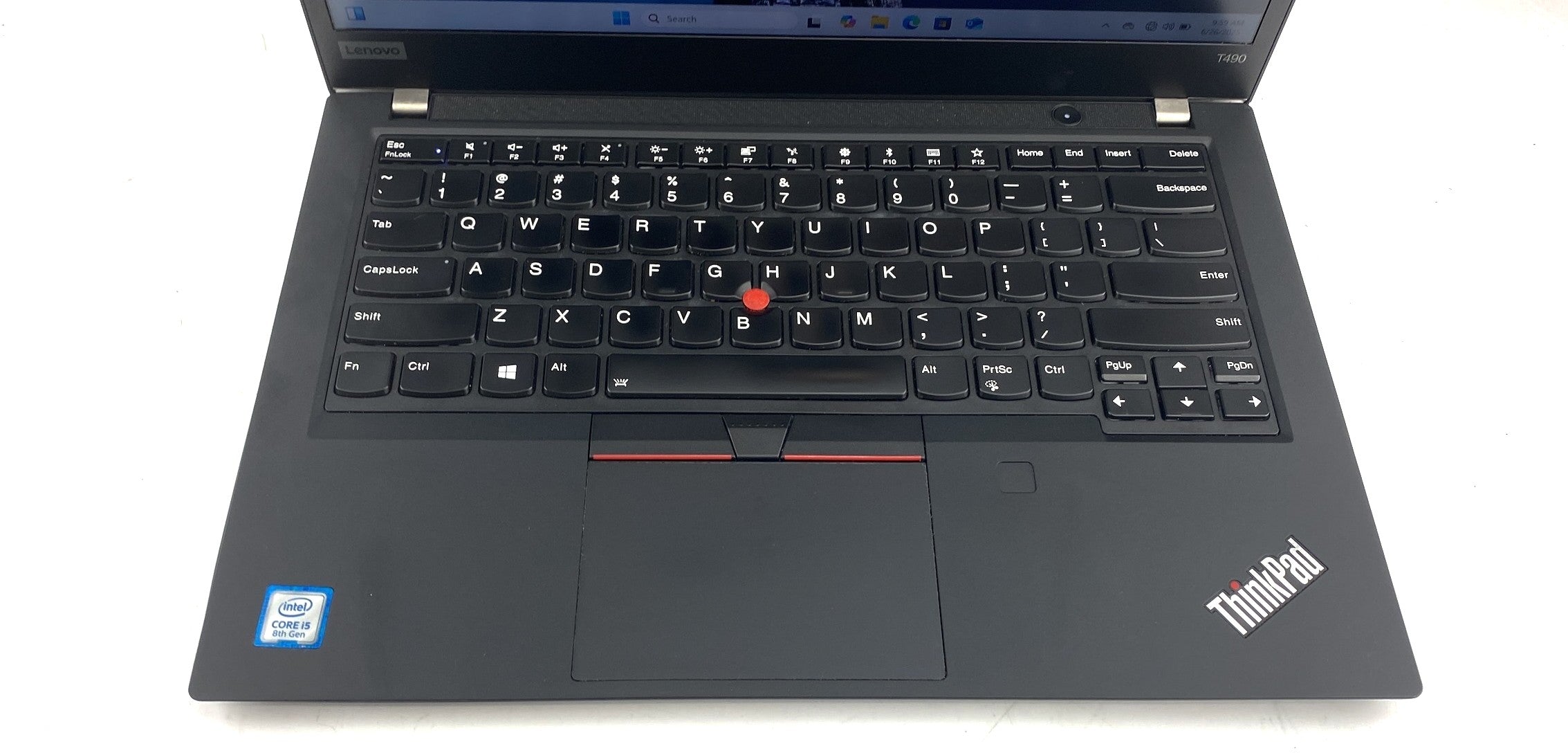 Lenovo ThinkPad T490 Processors: Core i5 8th Gen 1.60Hz 8265U 24GB 500GB SSD Win 11 Pro