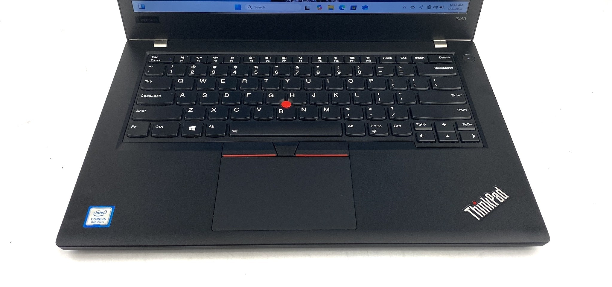 Lenovo ThinkPad T480 Core i5 8th Gen 1.60GHz 8250U 1.6 GHz 16GB 250GB SSD B