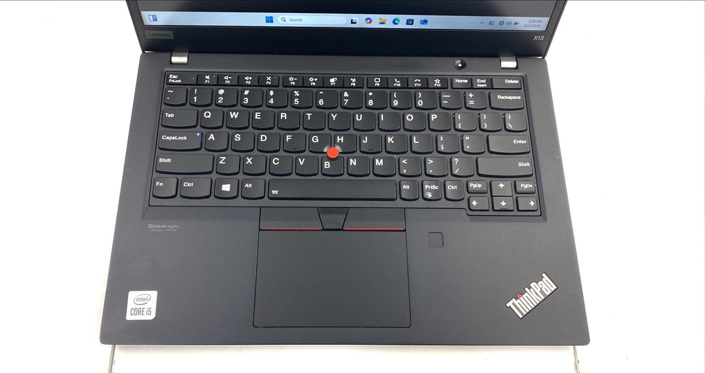 Lenovo ThinkPad X13 Gen 1 Core i5 10th Gen 1.60GHz 10210U 8GB 500GB Windows 11 Pro.